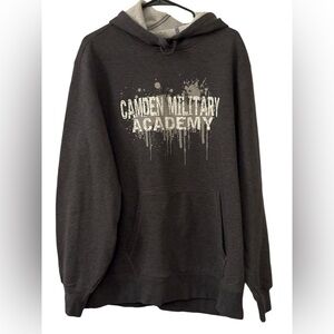 Camden Military Academy Size 2XL Hooded Sweatshirt EUC